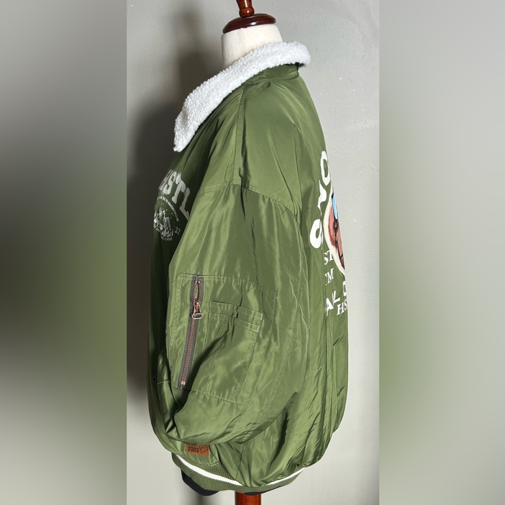 Hustle Gang Green Snowday Jacket men’s 2xl - Picture 7 of 16